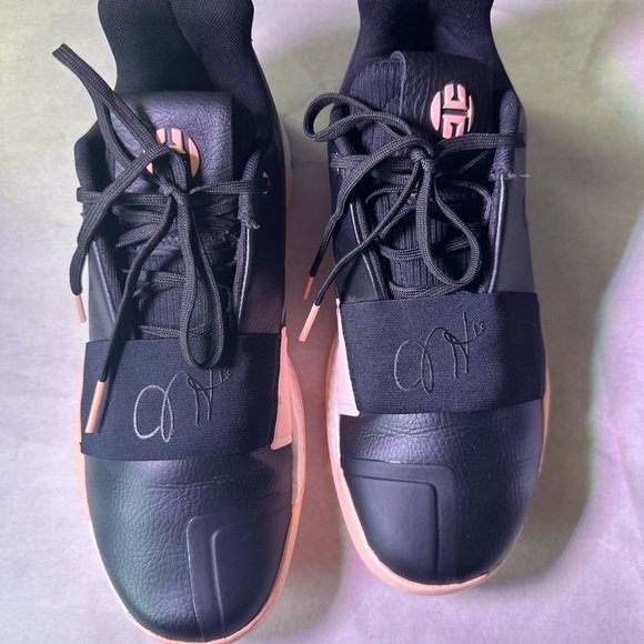Adidas Black and Peach Athletic Shoes main image 15